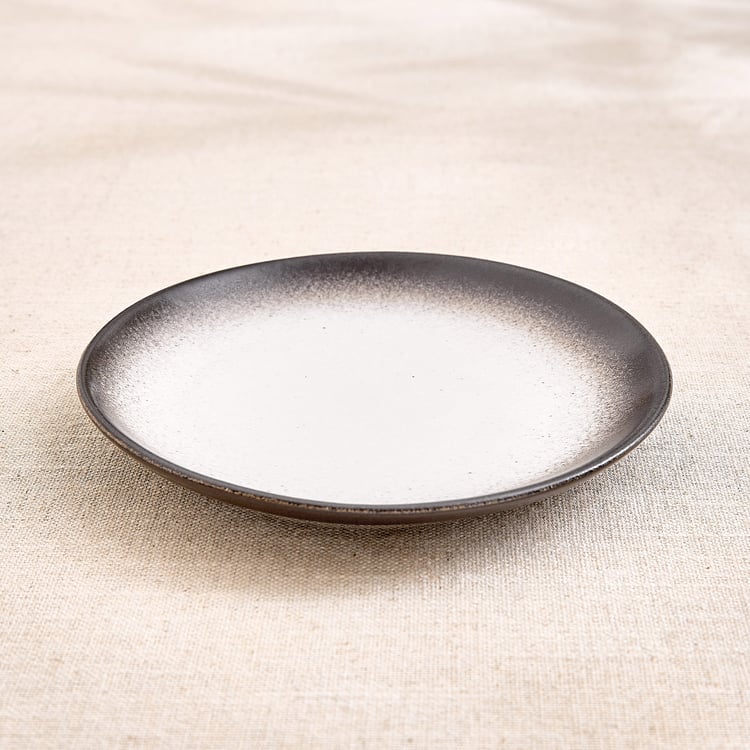 Corsica Swirl Reactive Stoneware Side Plate - 18cm