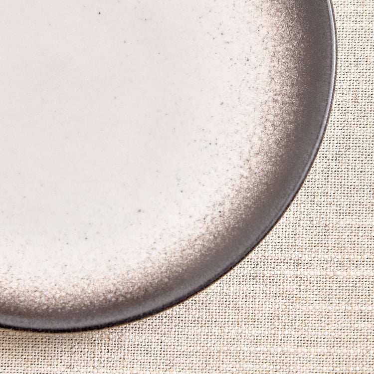Corsica Swirl Reactive Stoneware Side Plate - 18cm