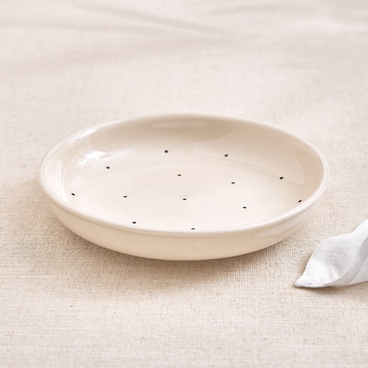 Corscia Allovr Stoneware Polka Dot Deep Dishes - 430ml