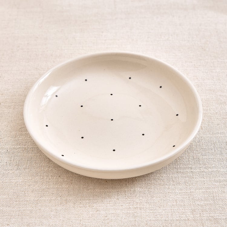 Corscia Allovr Stoneware Polka Dot Deep Dishes - 430ml