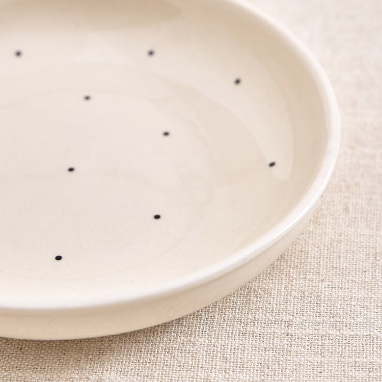Corscia Allovr Stoneware Polka Dot Deep Dishes - 430ml