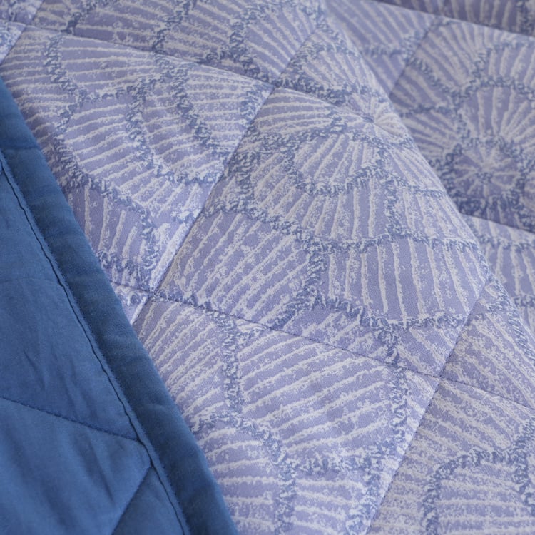 MASPAR Botanic Bloom Cotton 4Pcs Double Bed-In-A-Bag Set