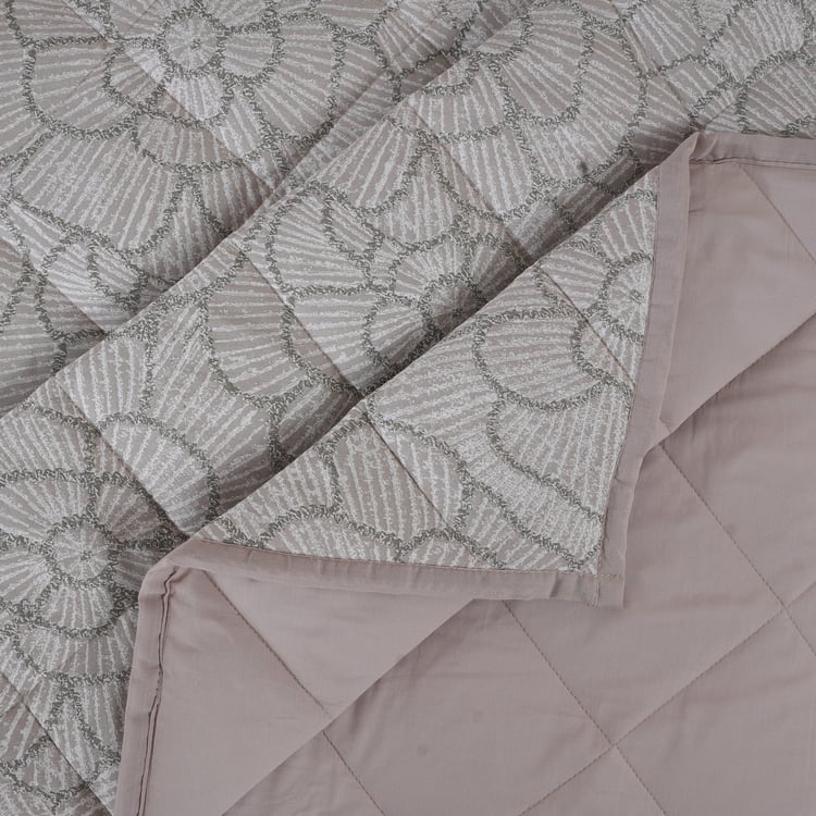 MASPAR Botanic Bloom Cotton 4Pcs Double Bed-In-A-Bag Set