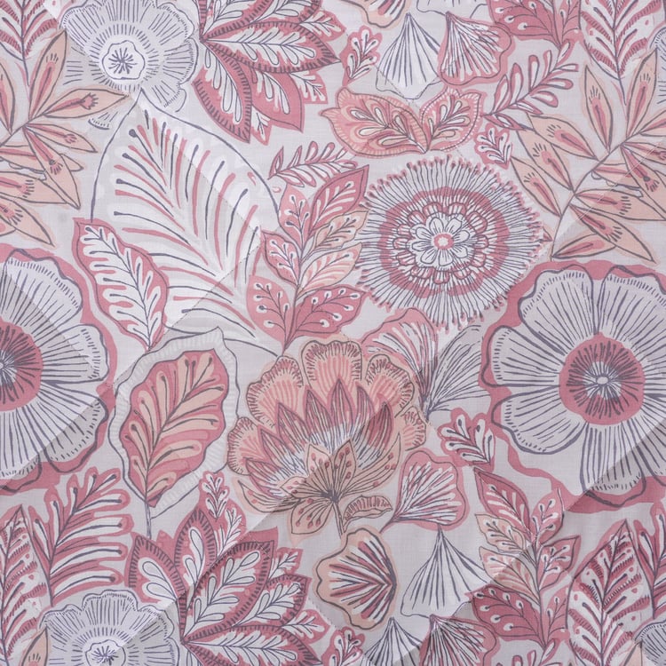 MASPAR Botanic Bloom Cotton 4Pcs Double Bed-In-A-Bag Set