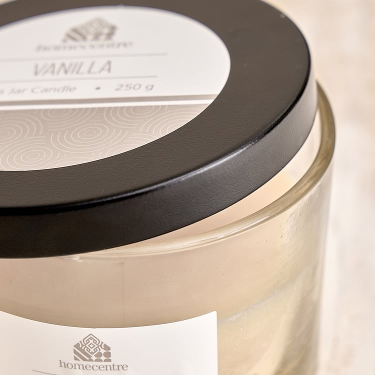Essentials Lumera Vanilla Scented Jar Candle