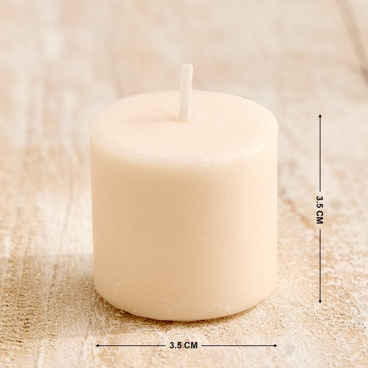 Essentials Lumera Set of 6 Vanilla Scented Votive Candles