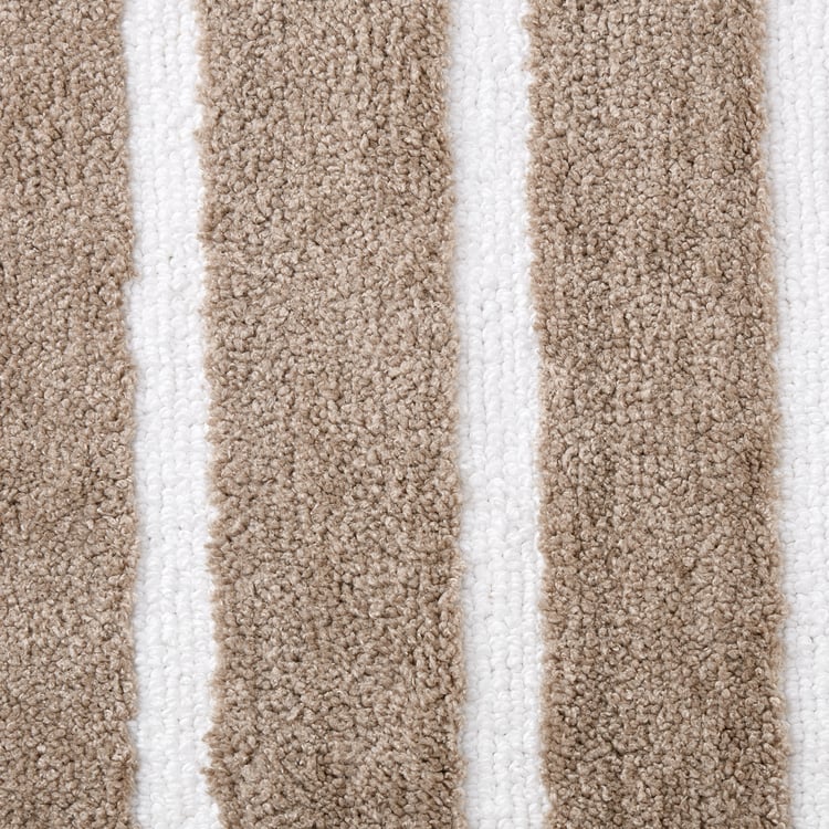 Bask Sail Striped Anti-Slip Bath Mat - 60x40cm