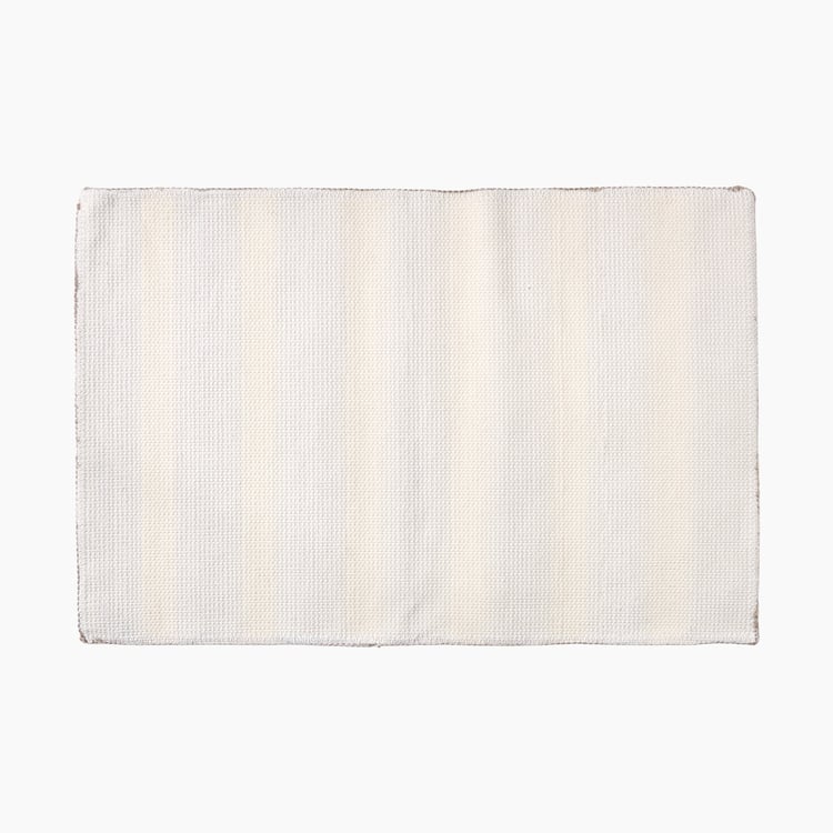 Bask Sail Striped Anti-Slip Bath Mat - 60x40cm