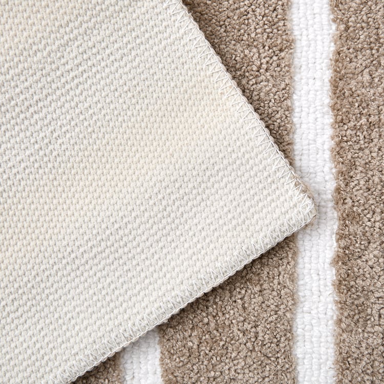 Bask Sail Striped Anti-Slip Bath Mat - 60x40cm