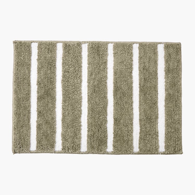 Bask Sail Striped Anti-Slip Bath Mat - 60x40cm