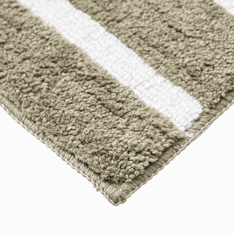 Bask Sail Striped Anti-Slip Bath Mat - 60x40cm