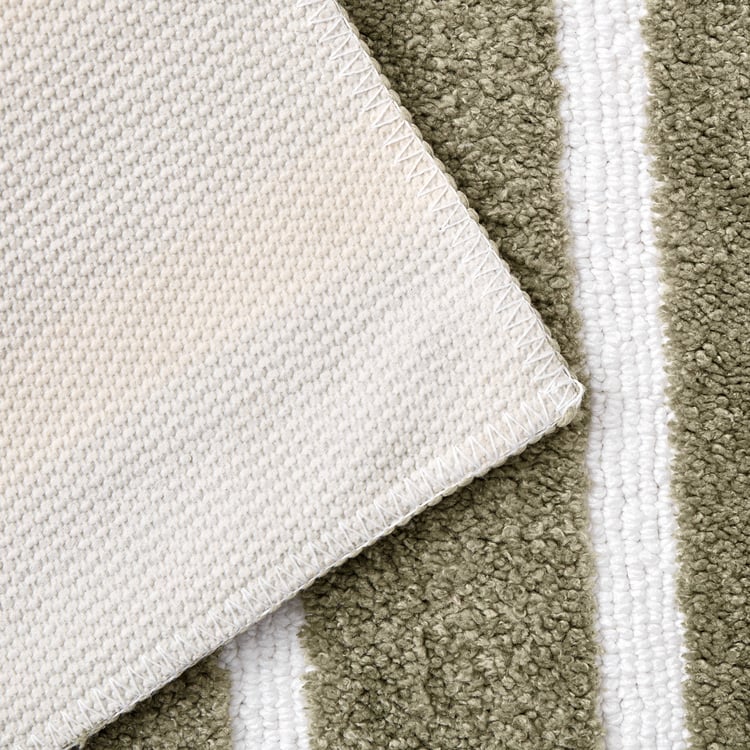 Bask Sail Striped Anti-Slip Bath Mat - 60x40cm