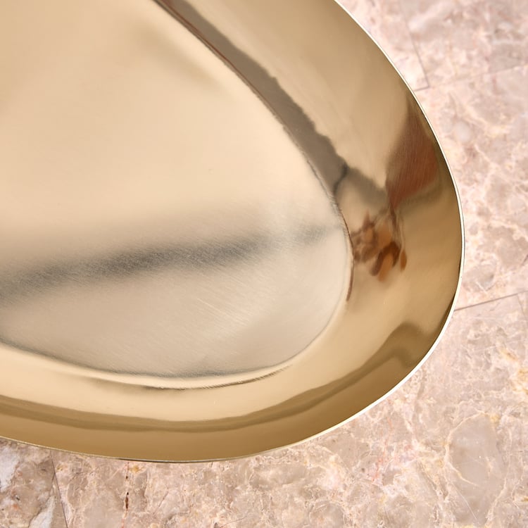 Nuqta Gifts Riga Stainless Steel Decorative Platter