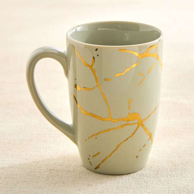 Corsica Marble Set of 2 Porcelain Coffee Mugs - 280ml