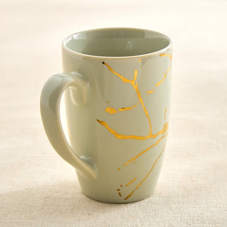 Corsica Marble Set of 2 Porcelain Coffee Mugs - 280ml