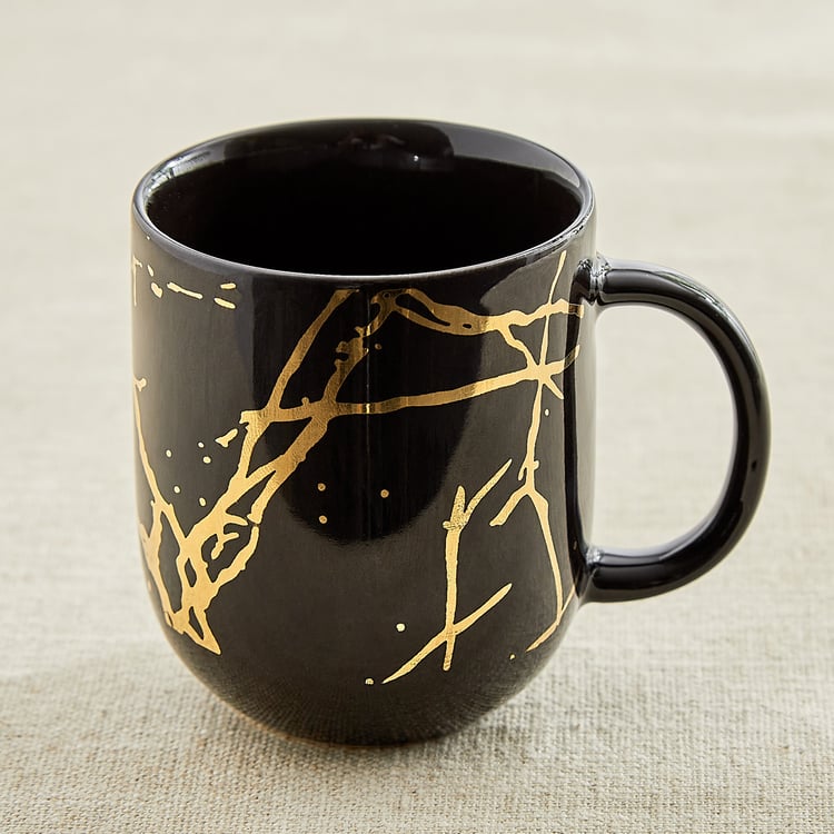 Corsica Marble Set of 4 Porcelain Coffee Mugs - 230ml