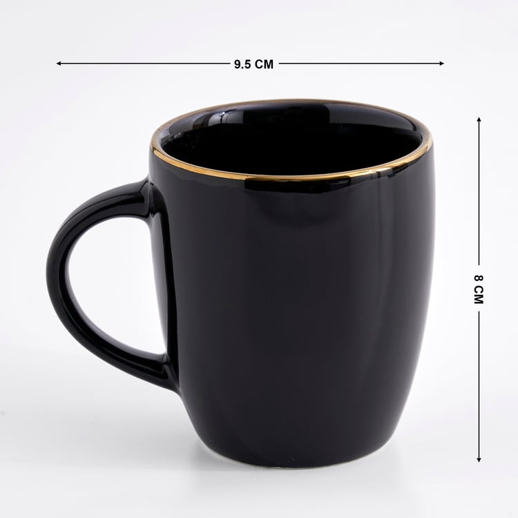 Corsica Alton Set of 6 Porcelain Coffee Mugs - 180ml