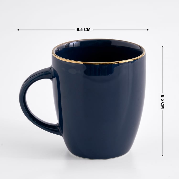 Corsica Alton Set of 6 Porcelain Coffee Mugs - 180ml