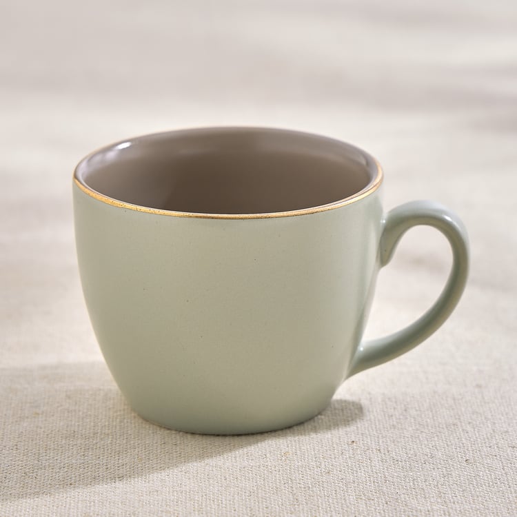 Corsica Dual Tone Set of 2 Porcelain Mugs - 220ml