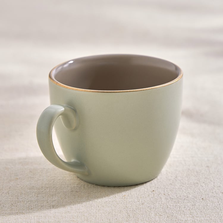 Corsica Dual Tone Set of 2 Porcelain Mugs - 220ml