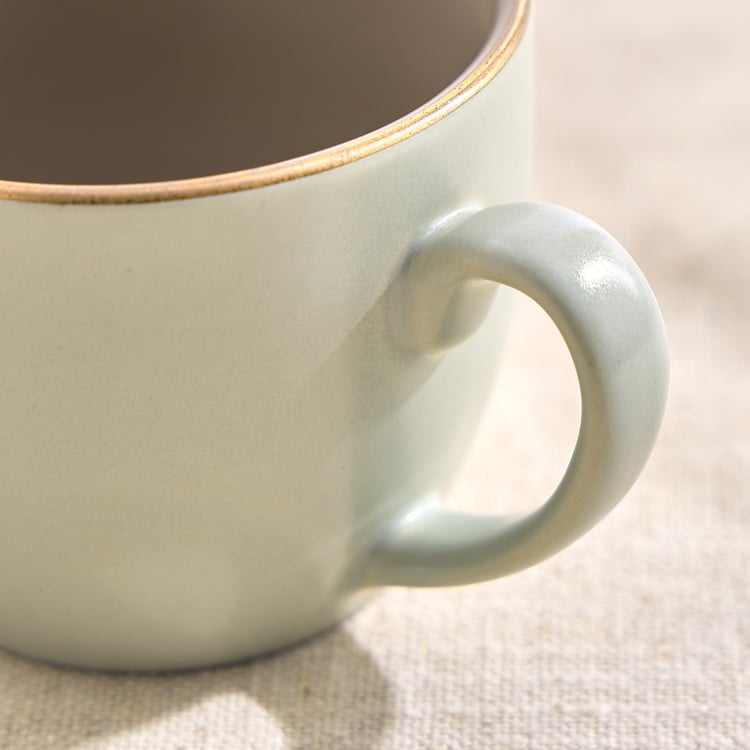 Corsica Dual Tone Set of 2 Porcelain Mugs - 220ml
