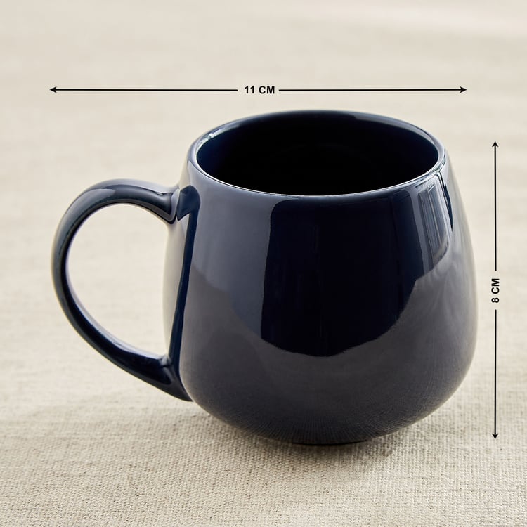 Corsica Coupe Set of 2 Porcelain Coffee Mugs - 310ml