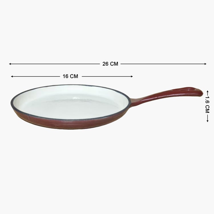 Glyph Terra Tales Sally Cast Iron Mini Crepe Pan with Sleeve - 16cm
