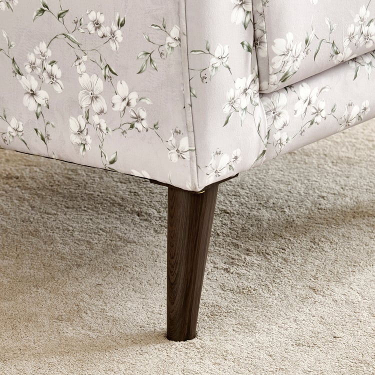 Ashford Fabric Wing Chair with Cushion - Taupe