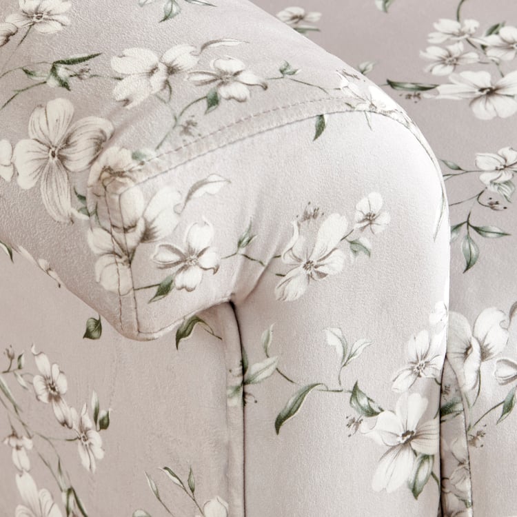 Ashford Fabric Wing Chair with Cushion - Taupe