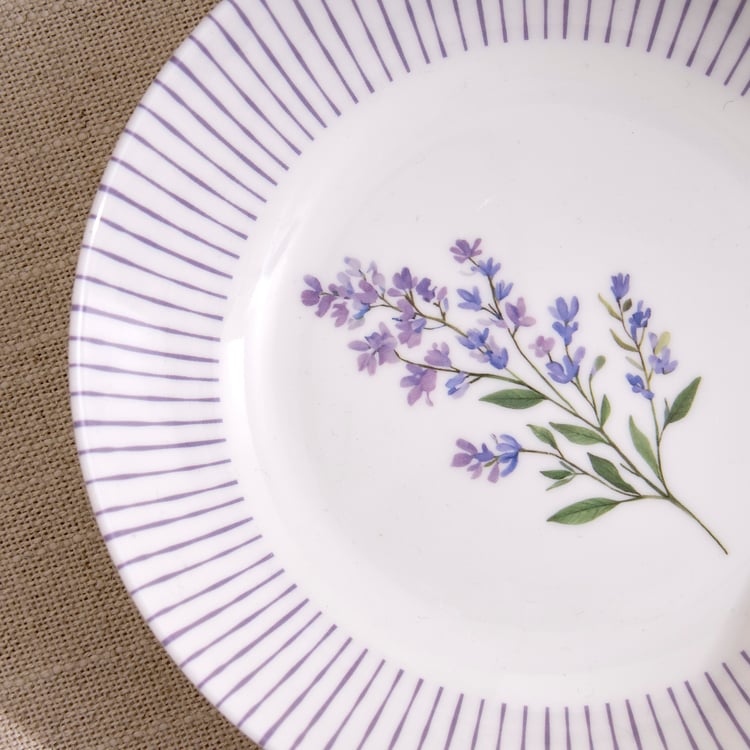 Corsica Set of 4 Melamine Printed Snack Bowls - 420ml