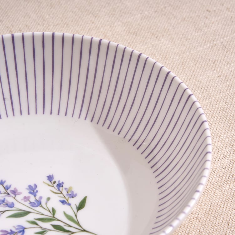 Corsica Set of 4 Melamine Printed Snack Bowls - 420ml