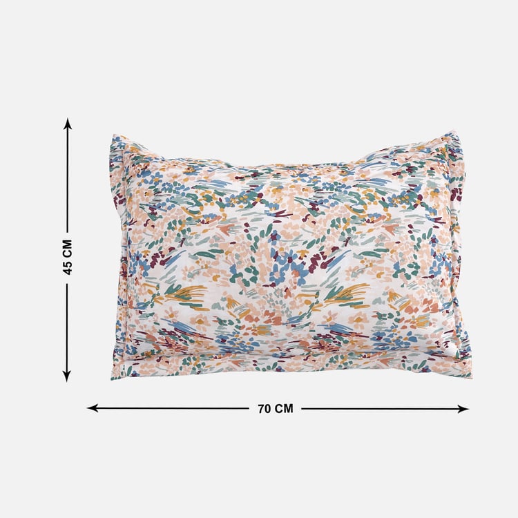 Ezra Mimosa Set of 2 Printed Pillow Covers - 70x45cm