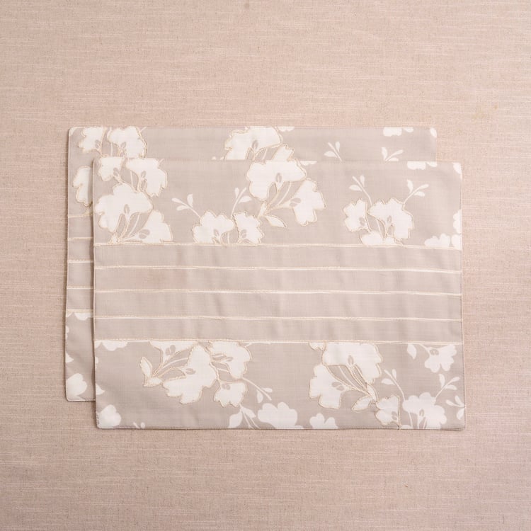 Drake Oplnce Botanica Set of 2 Embroidered Placemats