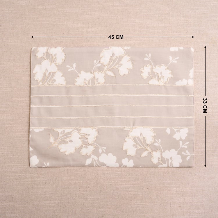 Drake Oplnce Botanica Set of 2 Embroidered Placemats