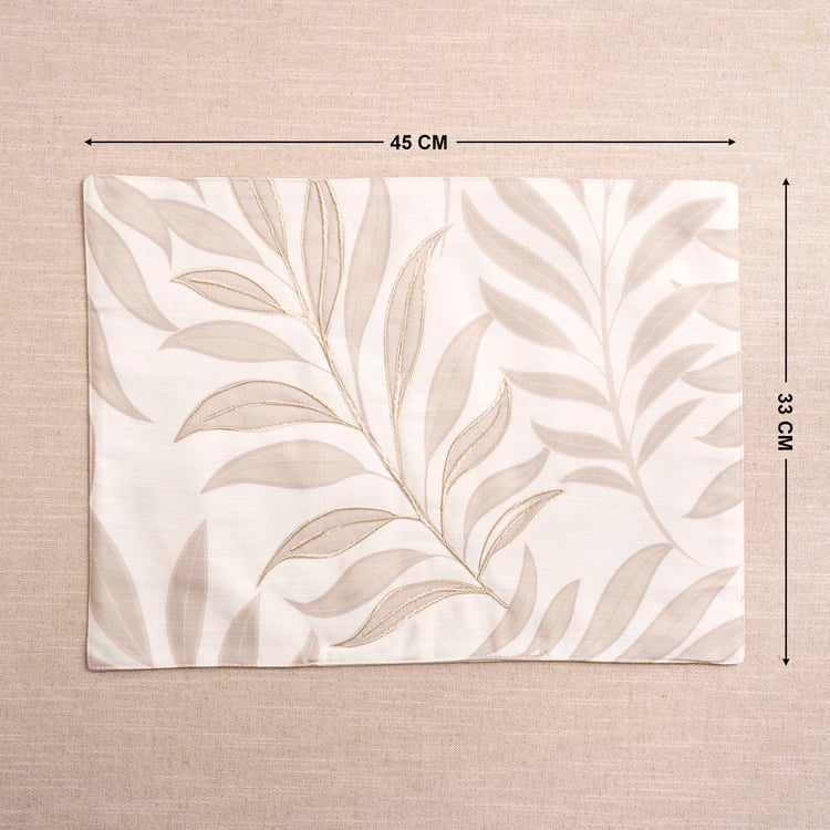 Drake Oplnce Botanica Set of 2 Embroidered Placemats