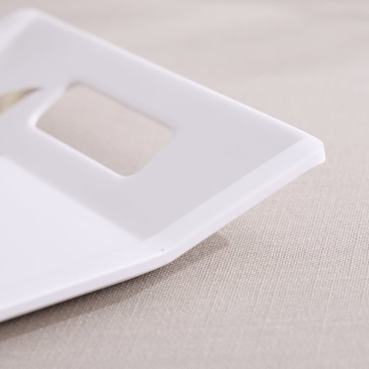 Meadows Gold Melamine Printed Serving Tray - 23x17cm