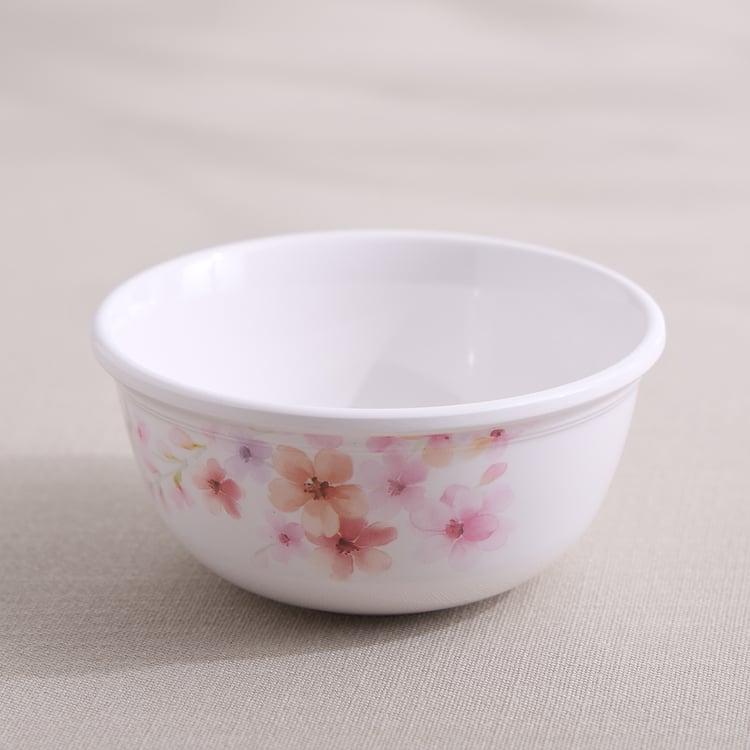 Meadows Decal Melamine Floral Print Katori - 250ml