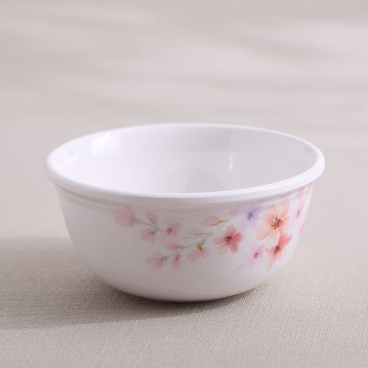 Meadows Decal Melamine Floral Print Katori - 250ml