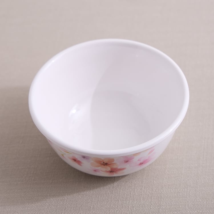 Meadows Decal Melamine Floral Print Katori - 250ml