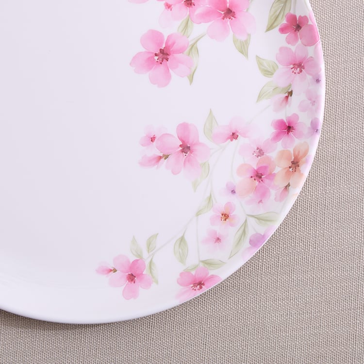 Meadows Decal Melamine Floral Print Side Plate - 22cm