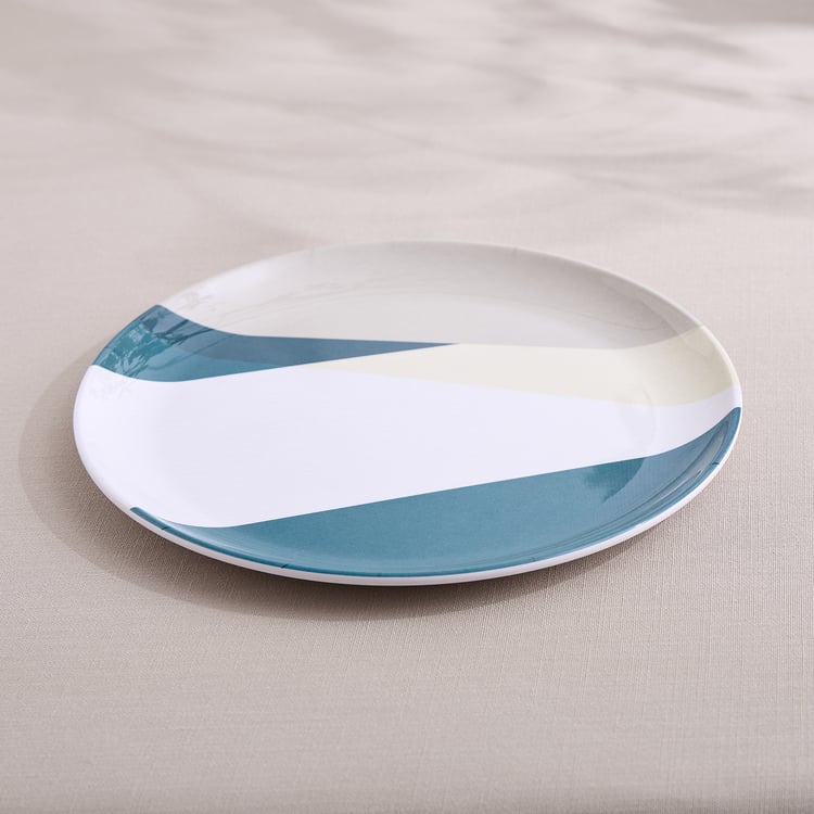 Meadows Decal Melamine Printed Dinner Plate - 28cm