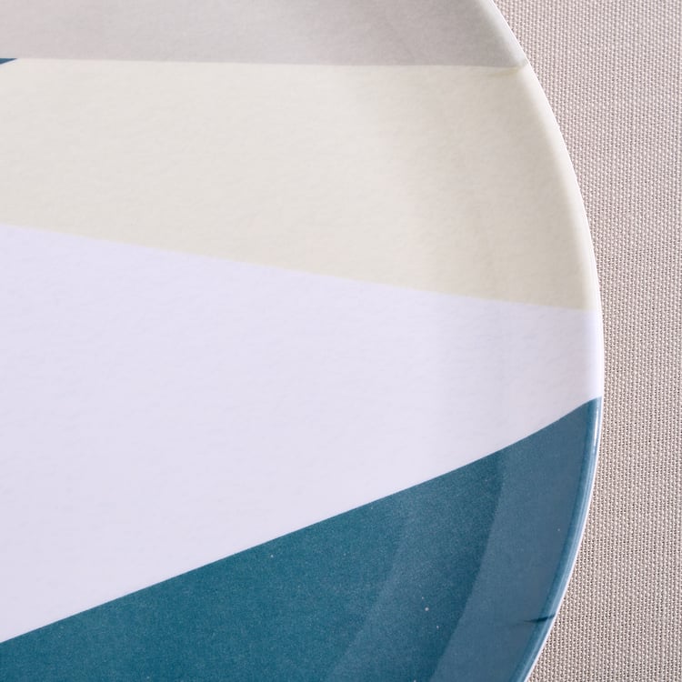 Meadows Decal Melamine Printed Dinner Plate - 28cm