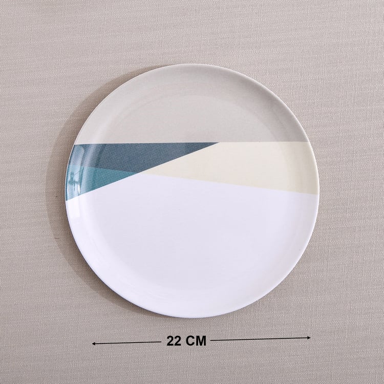 Meadows Decal Urmi Melamine Printed Side Plate - 22cm