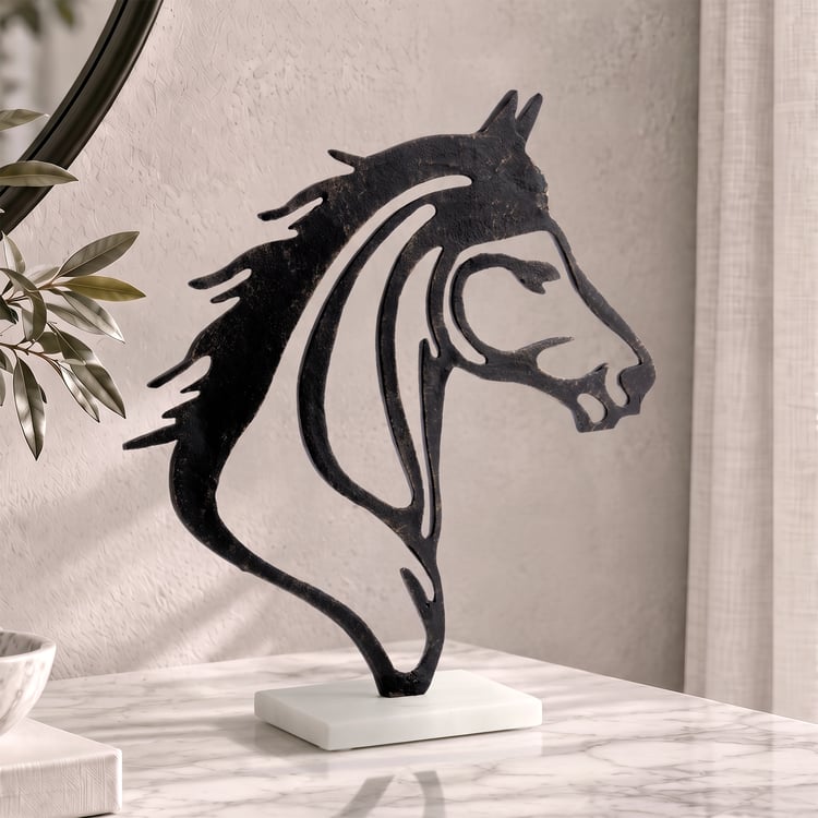 Mineral Arbor Aluminium Horse Figurine - Small