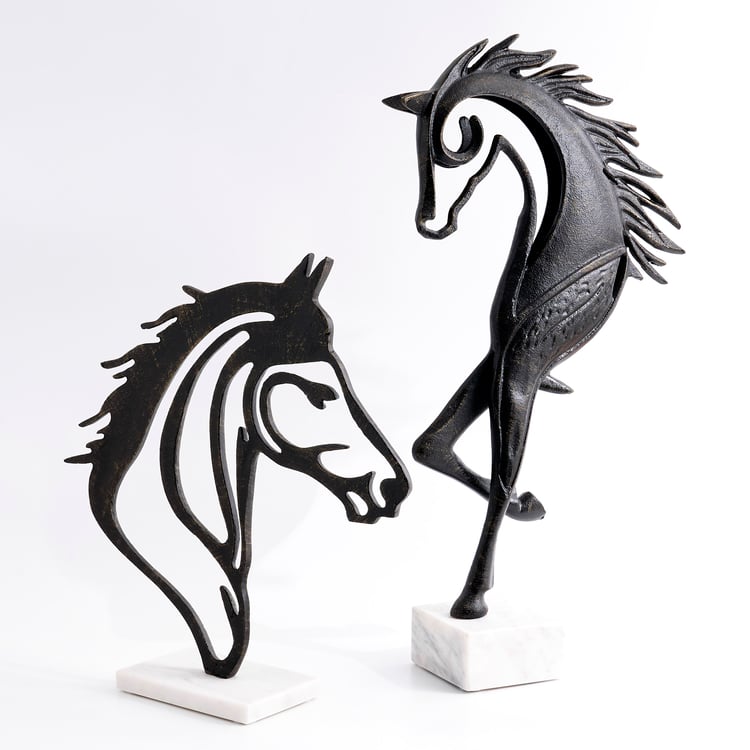 Mineral Arbor Aluminium Horse Figurine - Small