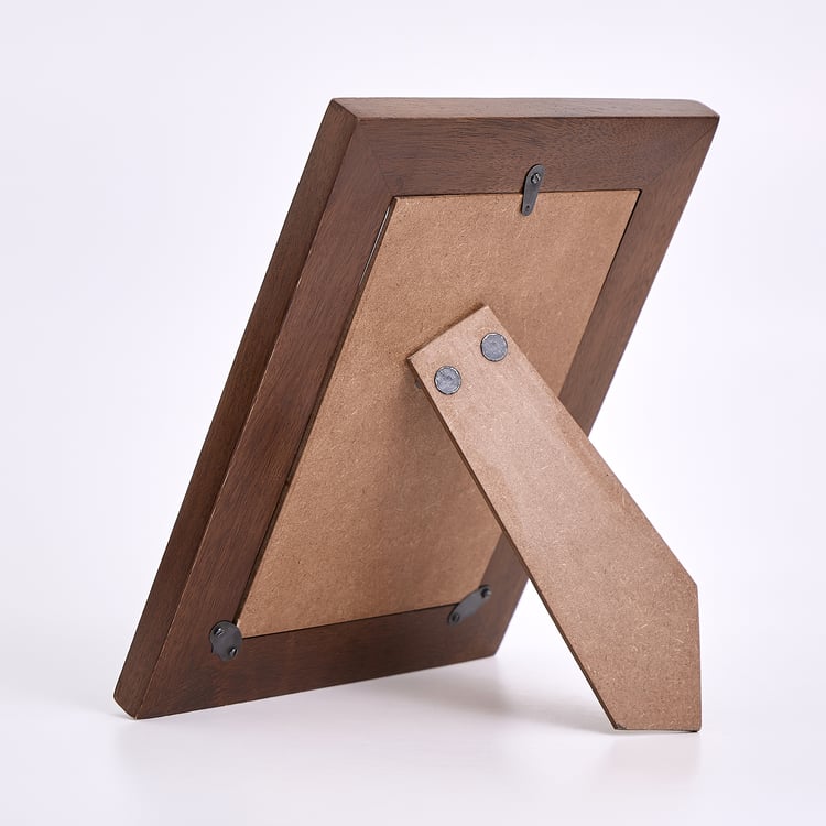 Nuqta Mango Wood Aluminium Photo Frame - 24x19cm