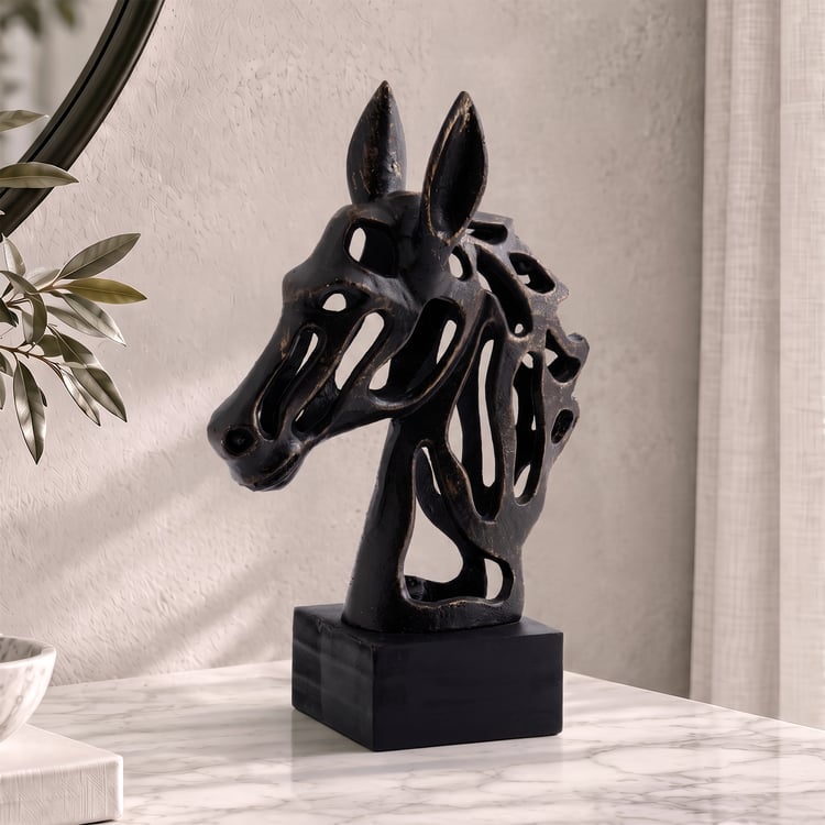 Mineral Arbor Aluminium Horse Figurine