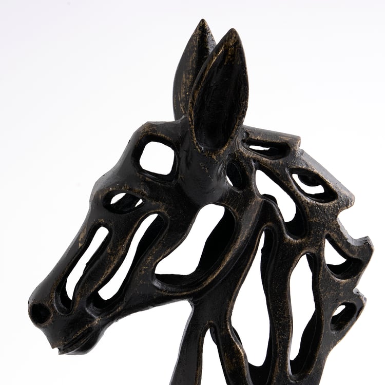 Mineral Arbor Aluminium Horse Figurine