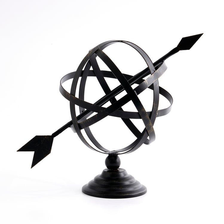 Mineral Arbor Metal Armillary Sphere Table Accent