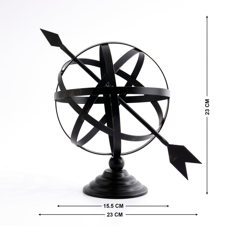 Mineral Arbor Metal Armillary Sphere Table Accent